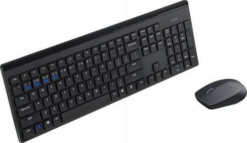 Klawiatura myszka zestaw bezprzewodowy RAPOO 8110M czarny na Arena.pl