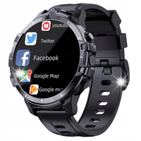 SMARTWATCH MĘSKI DAMSKI SPORT SPORT PRO ACTIVE SMARTBAND BLACK SPORTOWY GPS