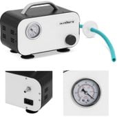 pompa próżniowa laboratoryjna z manometrem bezolejowa 15 l/min 30 w