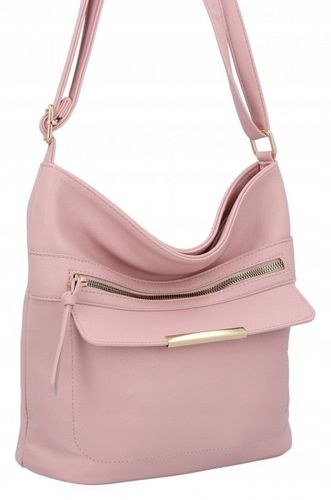 Herisson - torebka worek kieszonka na zamek pudrowy róż 1052L2092 na Arena.pl