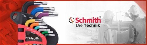 KLUCZE IMBUSOWE TORX KRÓTKIE IMBUS T10-T50 ZESTAW 9szt Z OTWOREM SCHMITH na Arena.pl