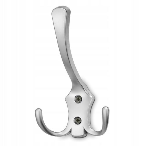 5x HACZYK NA UBRANIA WIESZAK NA UBRANIA ŚCIENNY WIESZAK MEBLOWY CHROM na Arena.pl