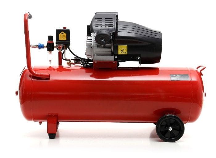 kompresor olejowy 100l 2 tłoki kd1480 + separator zdjęcie 6