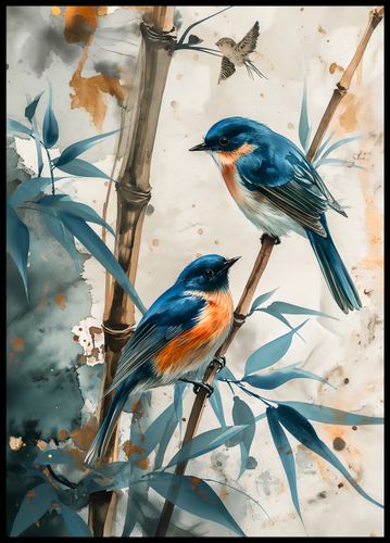 Plakat 64x90cm Trzy Ptaki na Arena.pl