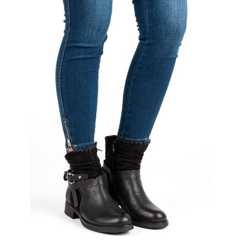 Czarne botki workery r.38 na Arena.pl