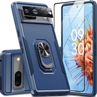 Etui Google Pixel 7 4 w 1 Ciemno niebieskie