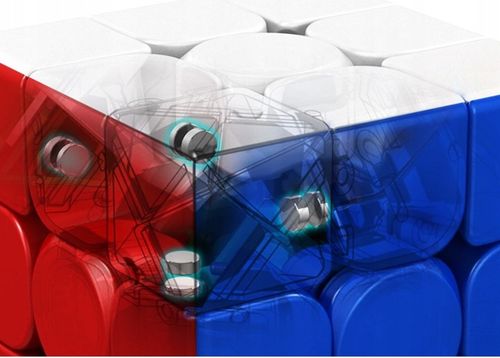 ZESTAW ORYGINALNA PROFESJONALNA KOSTKA 3x3x3 GAN 356M KOSTKA 3x3 SPEED CUBE na Arena.pl