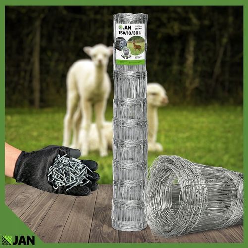 Siatka Leśna Ogrodzeniowa 150/10/30 L 100m Uchwyty Łatwego Montażu gratis na Arena.pl
