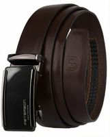 pasek męski do spodni automatyczny elegancki skóra naturalna peterson