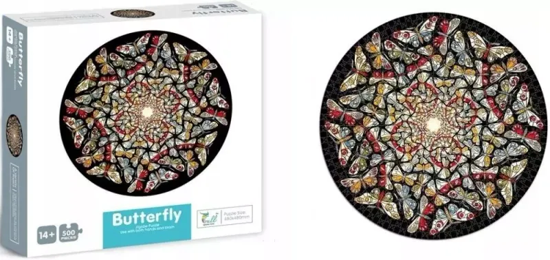 Puzzle 500 Motyle zdjęcie 1