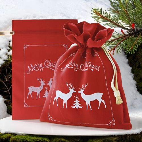 Torba worek torebka opakowanie na prezenty prezent świąteczna 30X45 Zestaw na Arena.pl