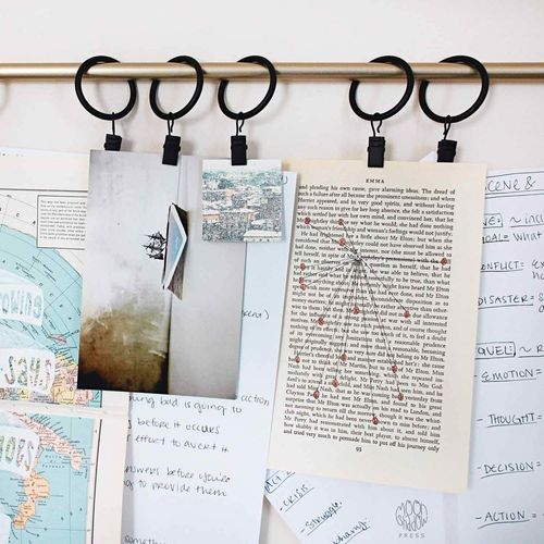 Kółka z żabkami do zasłon 10szt na Arena.pl