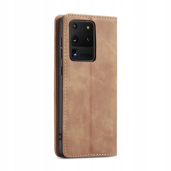 Spacecase Wallet Galaxy S20 Ultra Light Brown zdjęcie 5