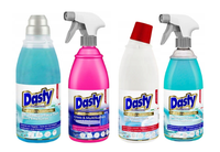 Dasty Zestaw Chemii Domowej - Szyby, Podłogi, Łazienka, Wc