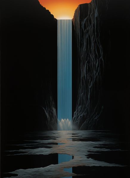 Plakat 40x55cm Wodospad Światła zdjęcie 1