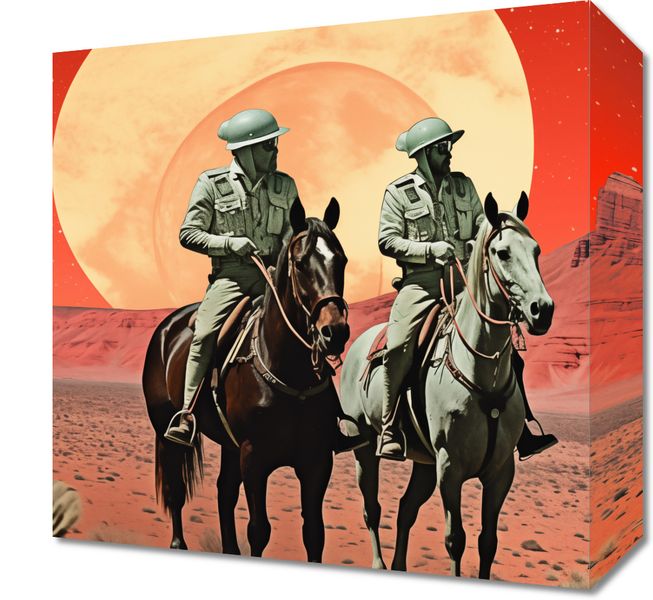 Obraz 30x30cm Patrol Kosmiczny zdjęcie 1