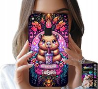 ETUI DO HUAWEI P10 LITE - SŁODKA KAPIBARA Z SZEJKIEM, SUPER WZORY