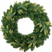 wianek Aura Green 45 cm świerkowy świąteczny girlanda