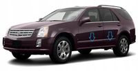 Cadillac SRX 2004-2009 - Listwy chrom boczne drzwi chromowane ochronne