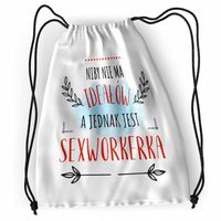Plecak Dla Sexworkerki Sportowy Szkolny Worek Z Nadrukiem Ze Zdjęciem