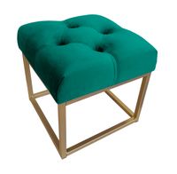 Pufa CHESTERFIELD LOFT ławka postawa złota MG20