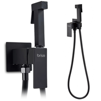 Bateria bidetowa podtynkowa - czarna