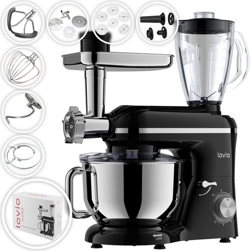 Robot kuchenny Blender Lovio LVSTM02PBK 1900 W Czarny Misa 6,2L na Arena.pl