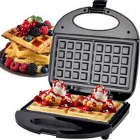 GOFROWNICA OPIEKACZ DO GOFRÓW 750W WAFLOWNICA