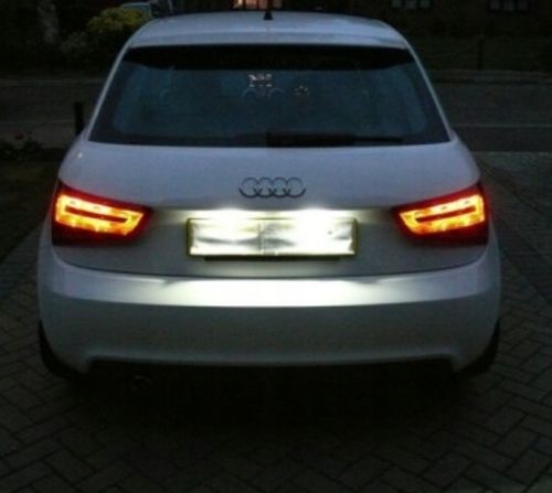 AUDI VOLKSWAGEN LAMPKI OŚWIETLENIA TABLICY REJESTRACYJNEJ A1 A6 A7 TT B6 B7 na Arena.pl