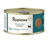 applaws ocean fish in broth tin 70g
