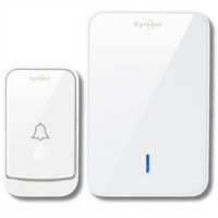 DZWONEK BEZPRZEWODOWY BATERYJNY DO DRZWI DO FURTKI NA BATERIE ZEWNĘTRZNY