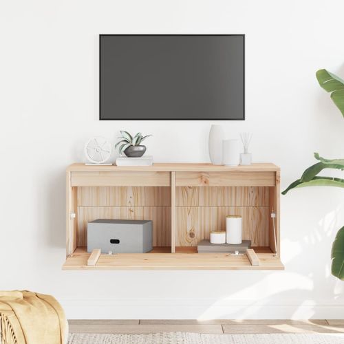 Szafka ścienna, 80x30x35 cm, lite drewno sosnowe na Arena.pl