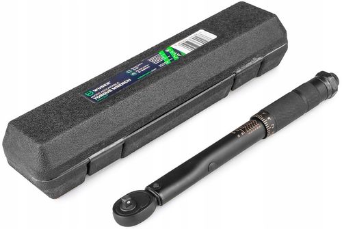 KLUCZ DYNAMOMETRYCZNY 1/4" Z BLOKADĄ 2-24NM CERTYFIKAT KALIBRACJI ETUI na Arena.pl