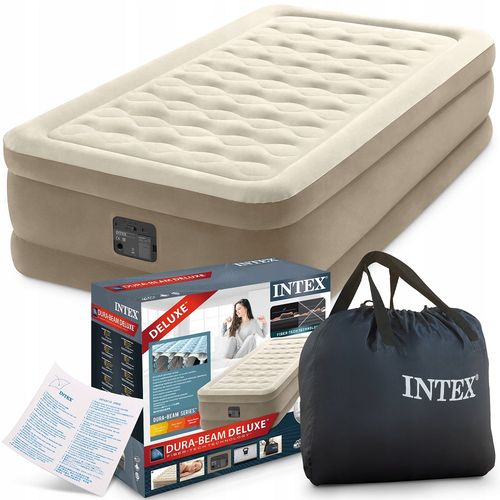Materac dmuchany Air Bed Ultra Plush Twin 191x99x46 cm Intex 64426 na Arena.pl