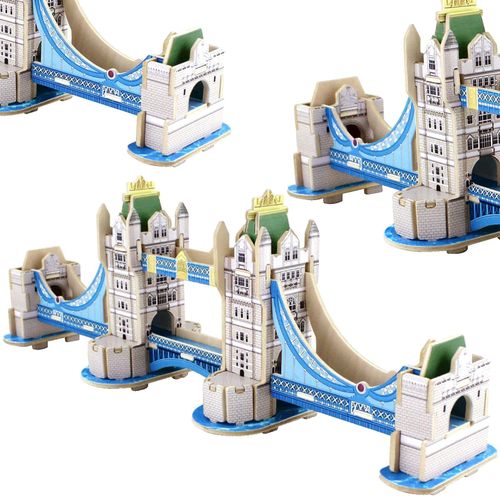 ROBOTIME Drewniane Puzzle 3D Model Tower Bridge na Arena.pl