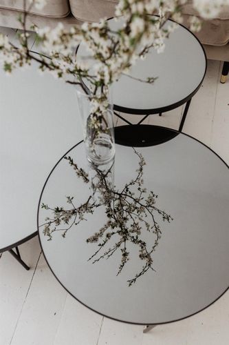 Stolik Tre 900 – lustro tytanowe na Arena.pl