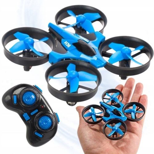 Mini Dron RC JJRC H36 mini 2.4GHz 4CH niebieski PREZNET DLA DZIECKA ! na Arena.pl