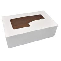 pudełko cukiernicze z oknem 25x15x8 hersta 50szt sup