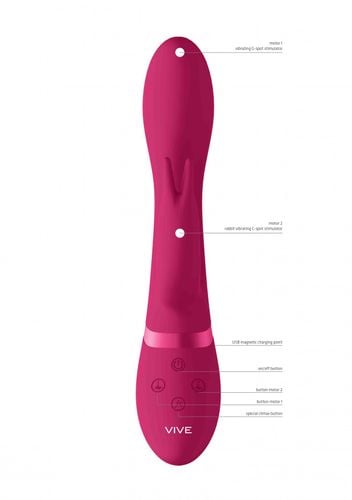 wibrator zosia   classic g spot rabbit   pink na Arena.pl