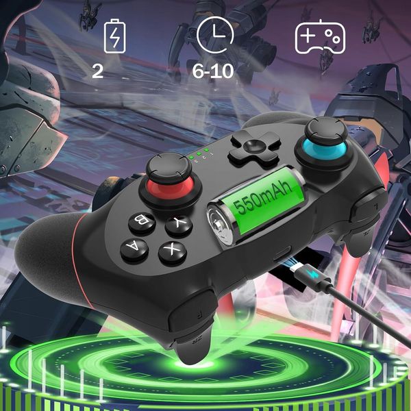 Kontroler Pro Pad Do Nintendo Switch Switch 2 Oled Turbo Wibracje Gamepad zdjęcie 3
