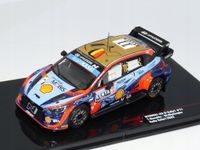 IXO HYUNDAI i20 N Rally1 Hybrid #11 T.Neuville 5th Safari Kenya 2024 1:43