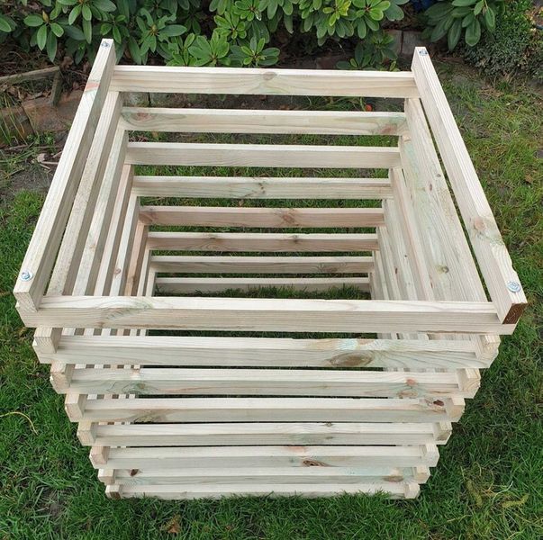 Kompostownik EKO drewniany 2250 L zdjęcie 2