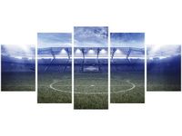 70CM 150CM OBRAZ 5 ELEM BOISKO ŚCIENNY