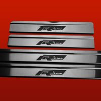 Listwa progowa VOLKSWAGEN PASSAT B7 RLINE Stal nierdzewna 304 połysk 4szt