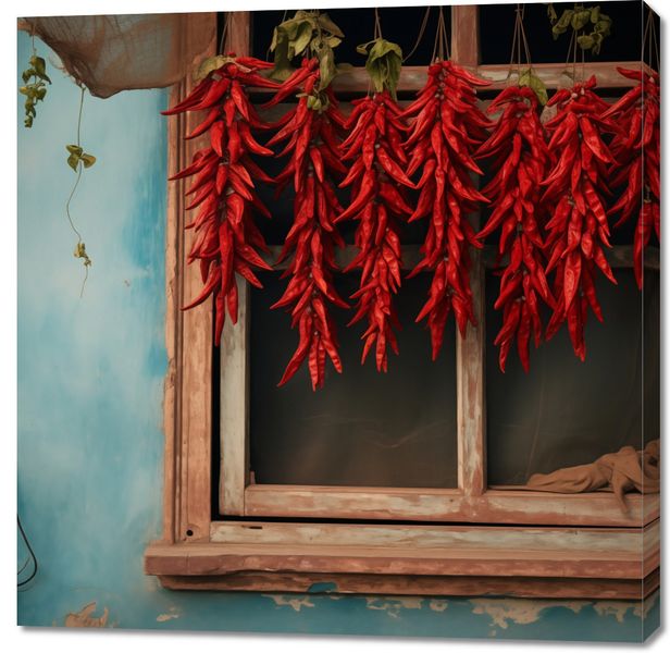 Obraz 100x100cm Szczypta Chilli zdjęcie 1