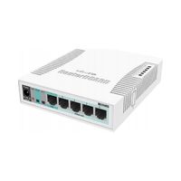 MikroTik RB260GS, Cloud Smart Switch CSS106-5G-1S, 5xGE, SFP, PoE