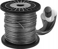 ŻYŁKA TNĄCA DO KOSY 3,0mm 100m KWADRAT ZBROJONA WYSOKA JAKOŚĆ