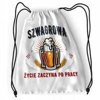 Plecak Dla Szwagrowej Sportowy Szkolny Worek Torba Z Nadrukiem Ze Zdjęciem