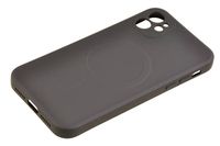 Etui Mercury Goospery MagSafe Silicone do Apple iPhone 11 czarny