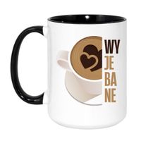 Duży Biało-Czarny 450 ml